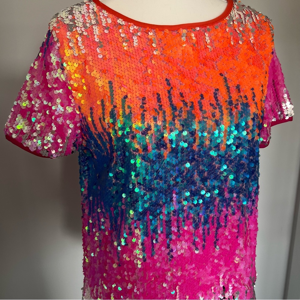 Sequin top